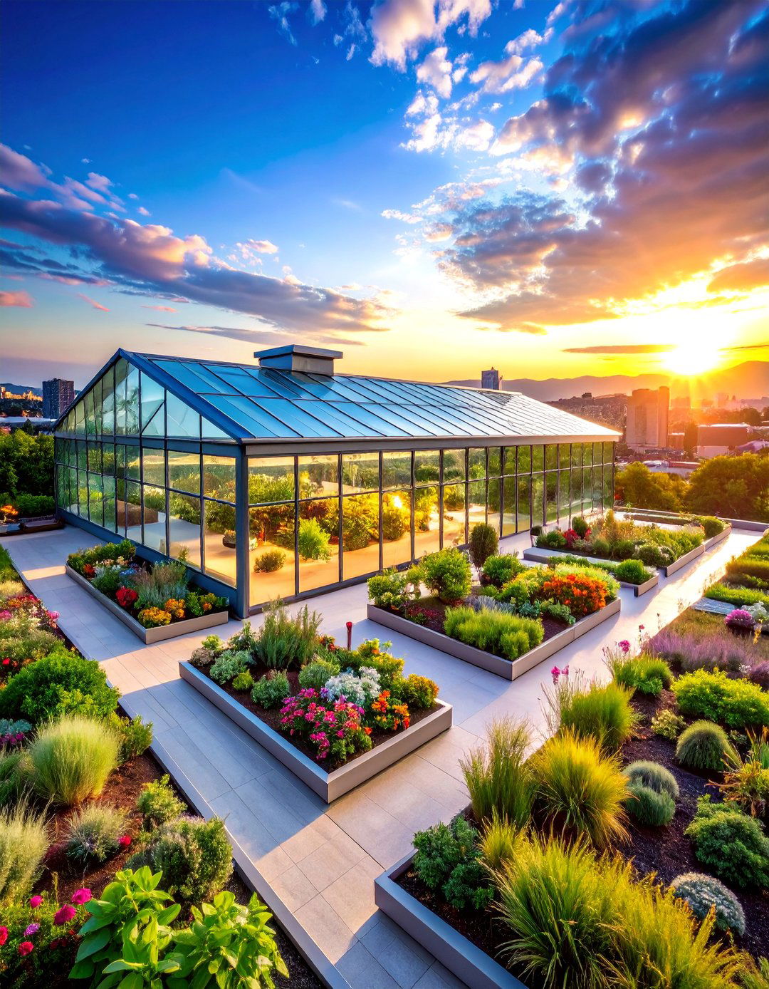 Community Accessible Educational Rooftop Greenhouse - 25 Rooftop Greenhouse Ideas