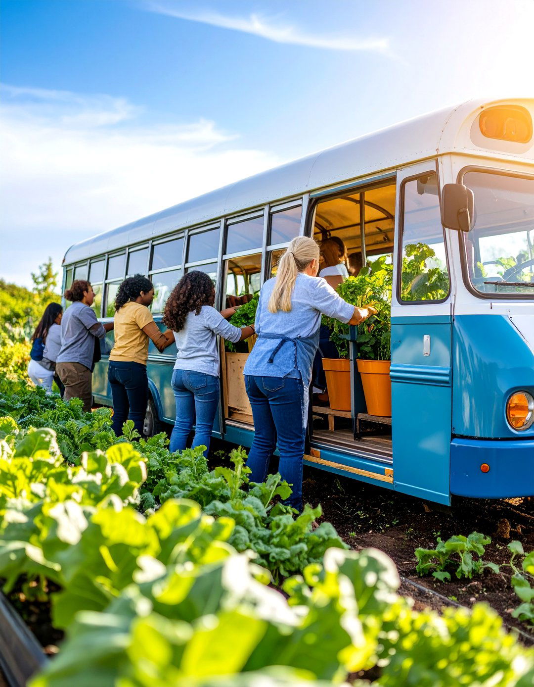 Community School Bus Greenhouse - 25 School Bus Greenhouse Ideas