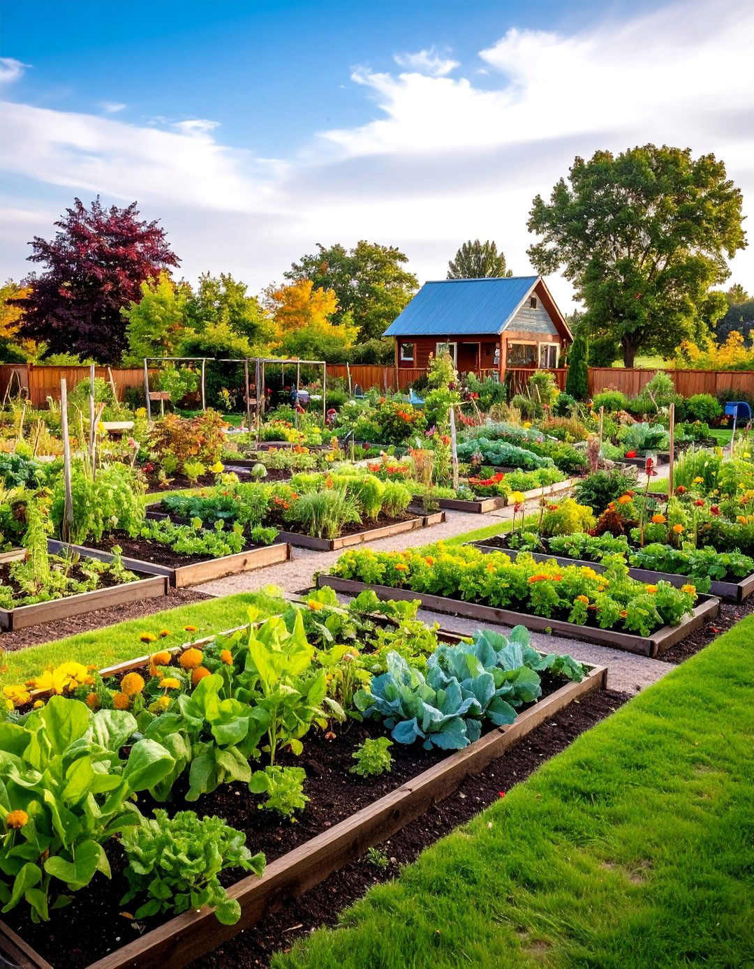 Community Share Garden Layout - 25 Vegetable Garden Ideas