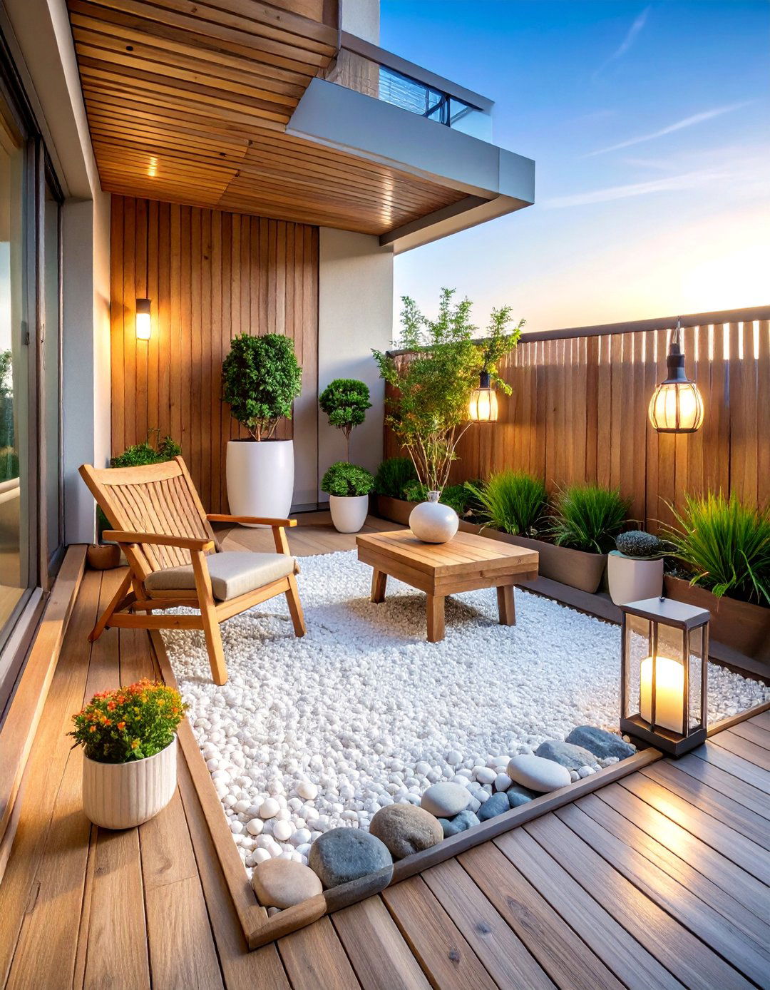 Compact Balcony Zen Garden - 25 Zen Garden Ideas