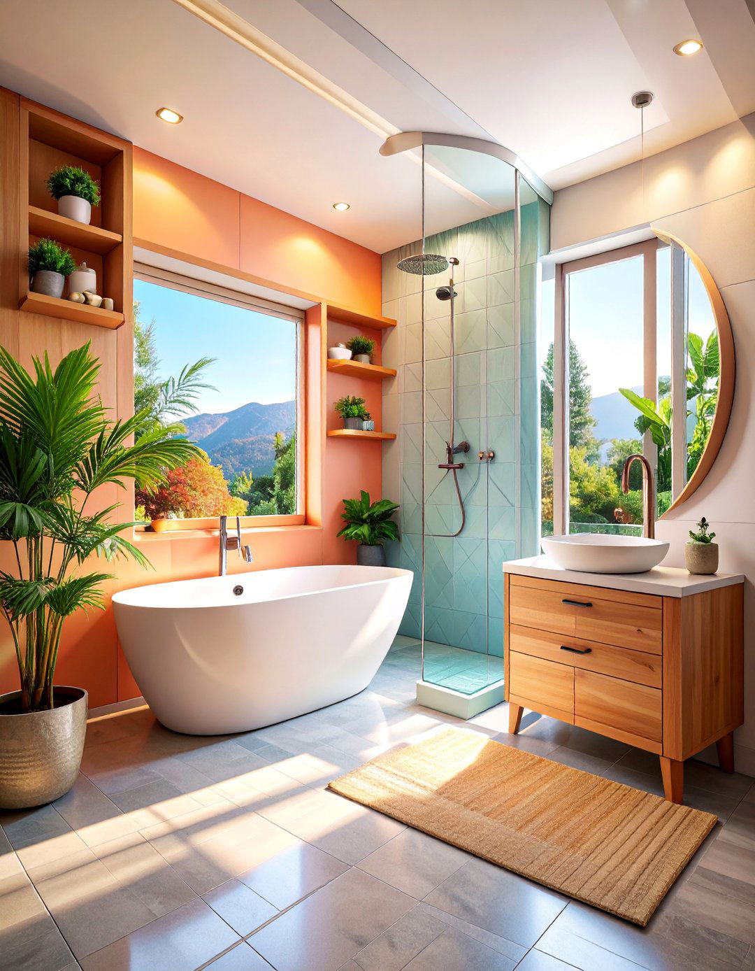 Compact Corner Shower Suite - 25 Small Rv Bathroom Ideas