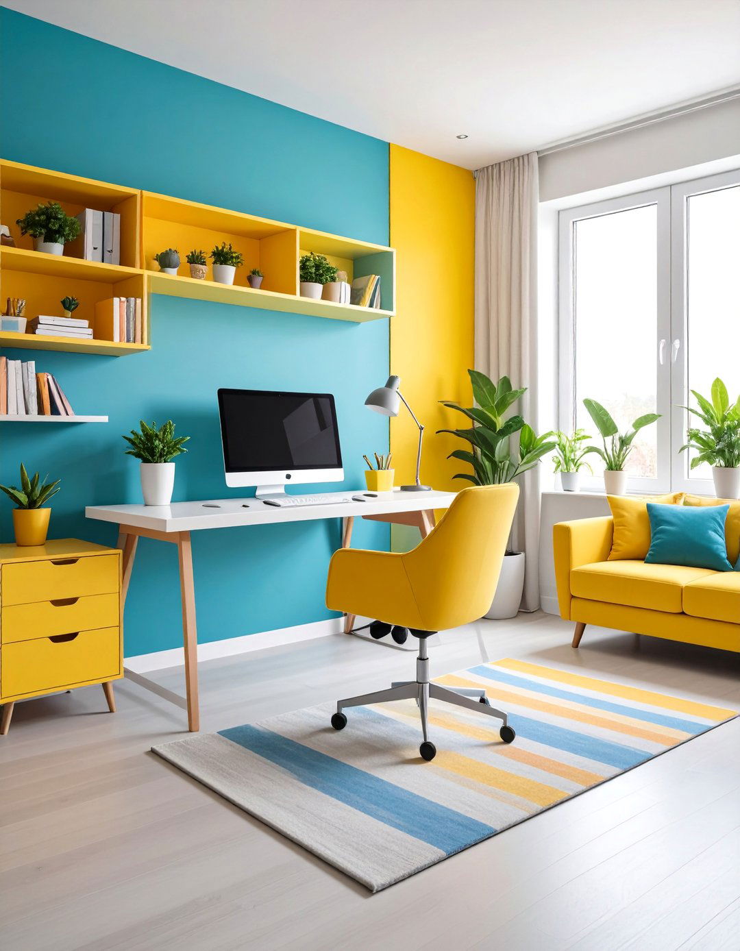 Compact Home Office Apartment - 25 Small Apartment Ideas for Guys