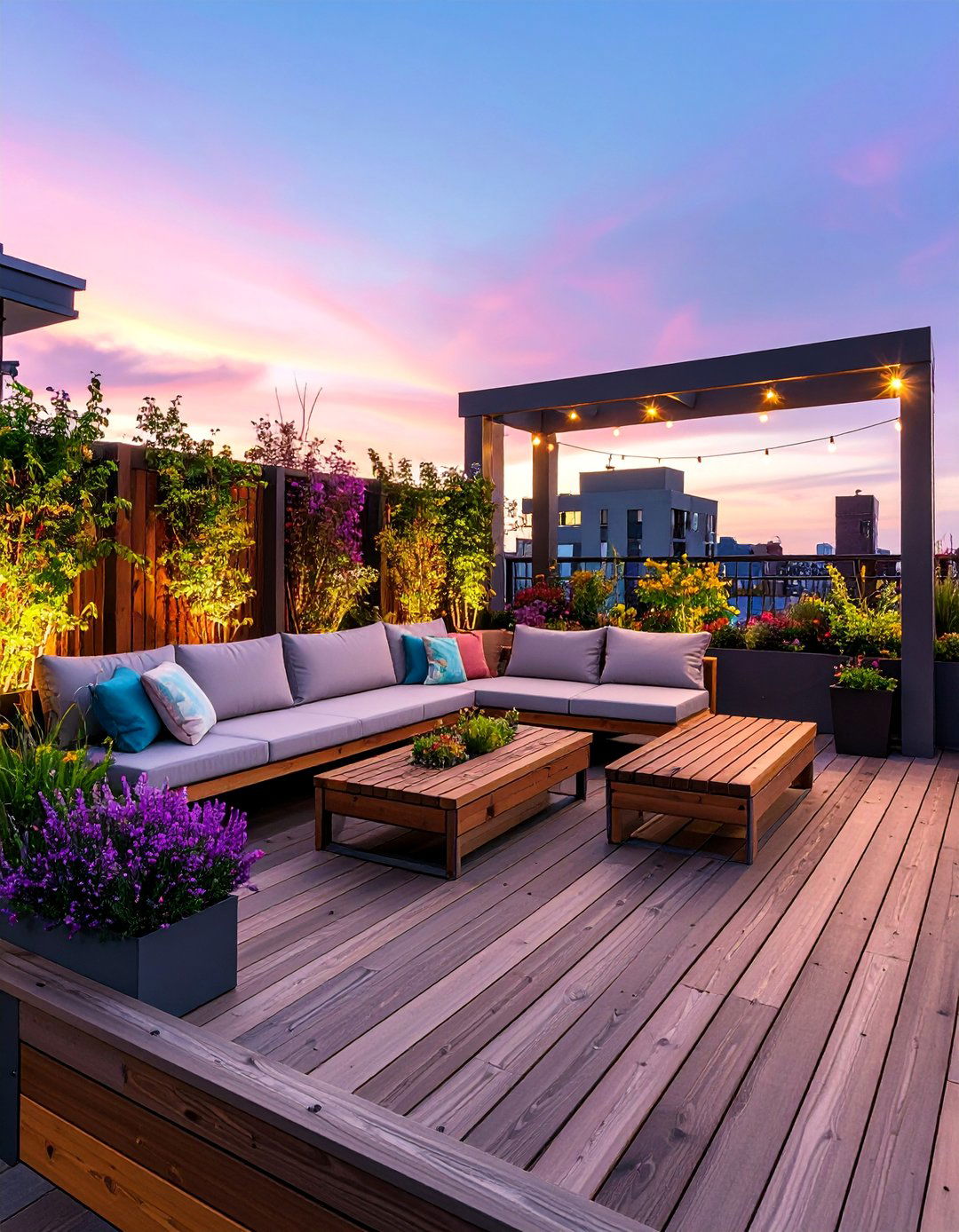 Compact Smart Storage Deck for Small Spaces - 25 Patio Deck Ideas
