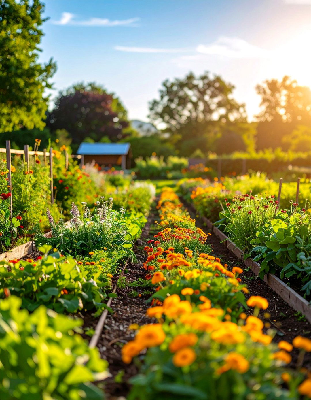 Companion Planting Productivity Garden - 25 Budget Small Garden Ideas