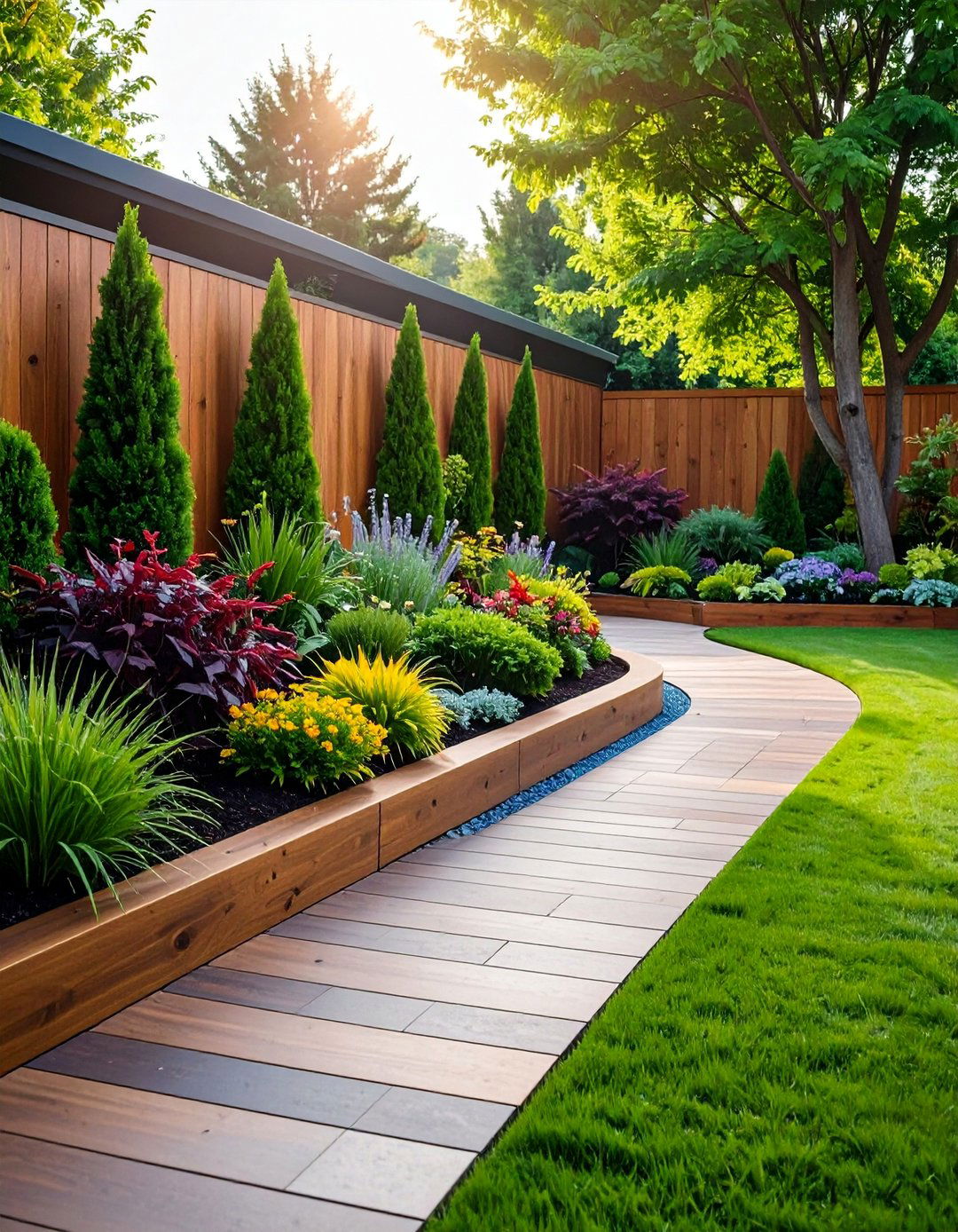 Composite Material Borders - 25 Garden Edging Ideas
