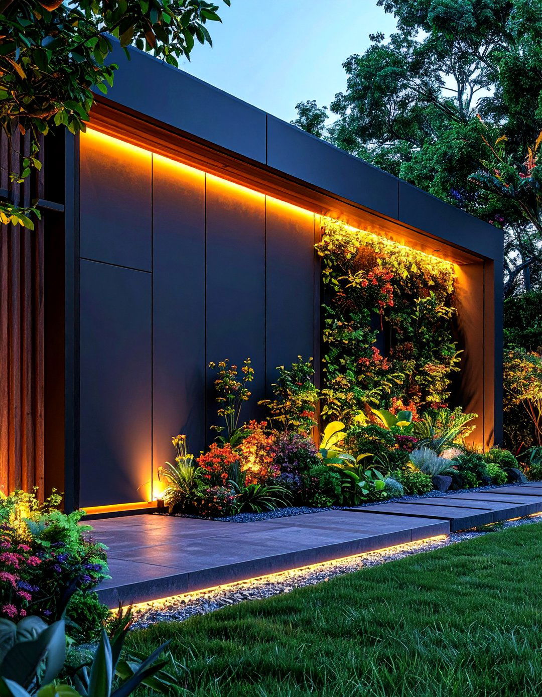 Composite Panel Modern Partition - 25 Garden Divider Ideas