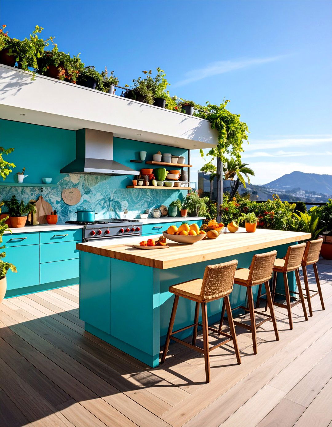 Composite Sustainable Innovation Surface - 25 Outdoor Kitchen Countertop Ideas