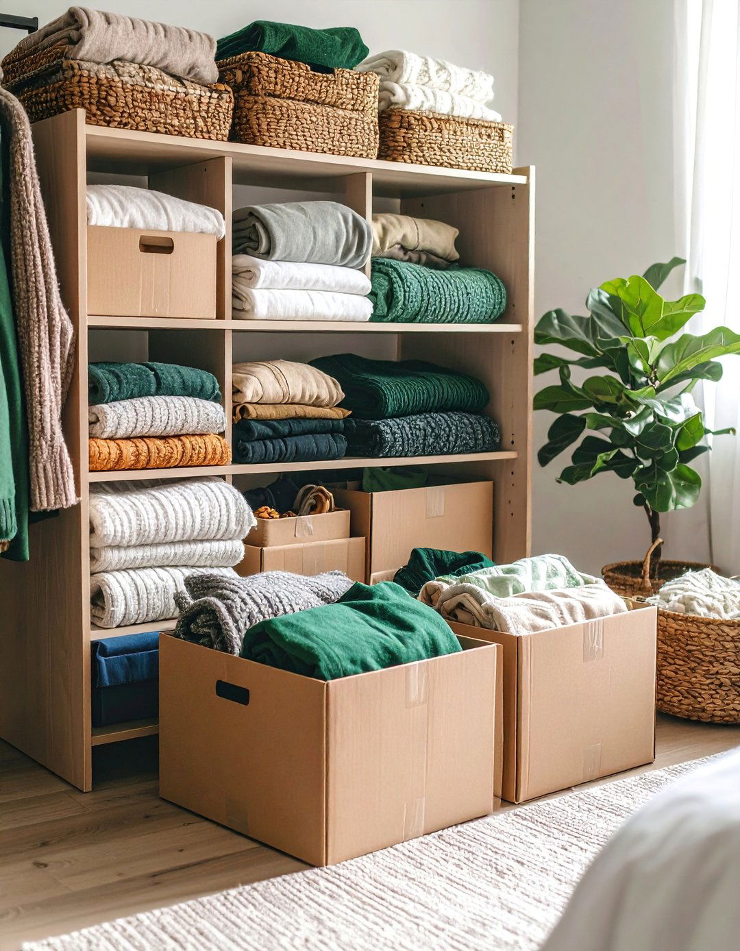 Compression Packing Cubes for Organized Travel Storage - 25 sweater storage ideas