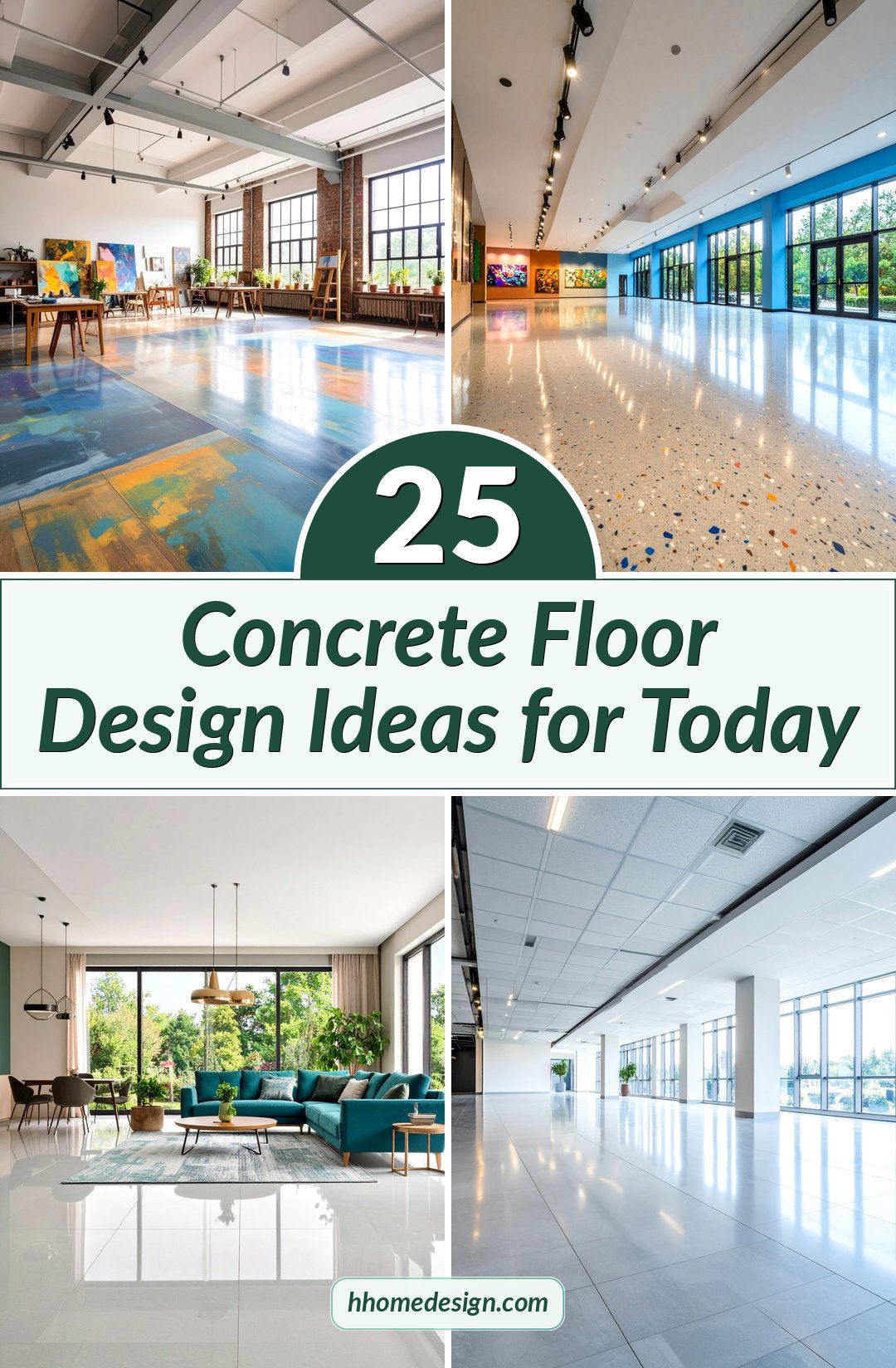 25 Concrete Floor Design Ideas for Today