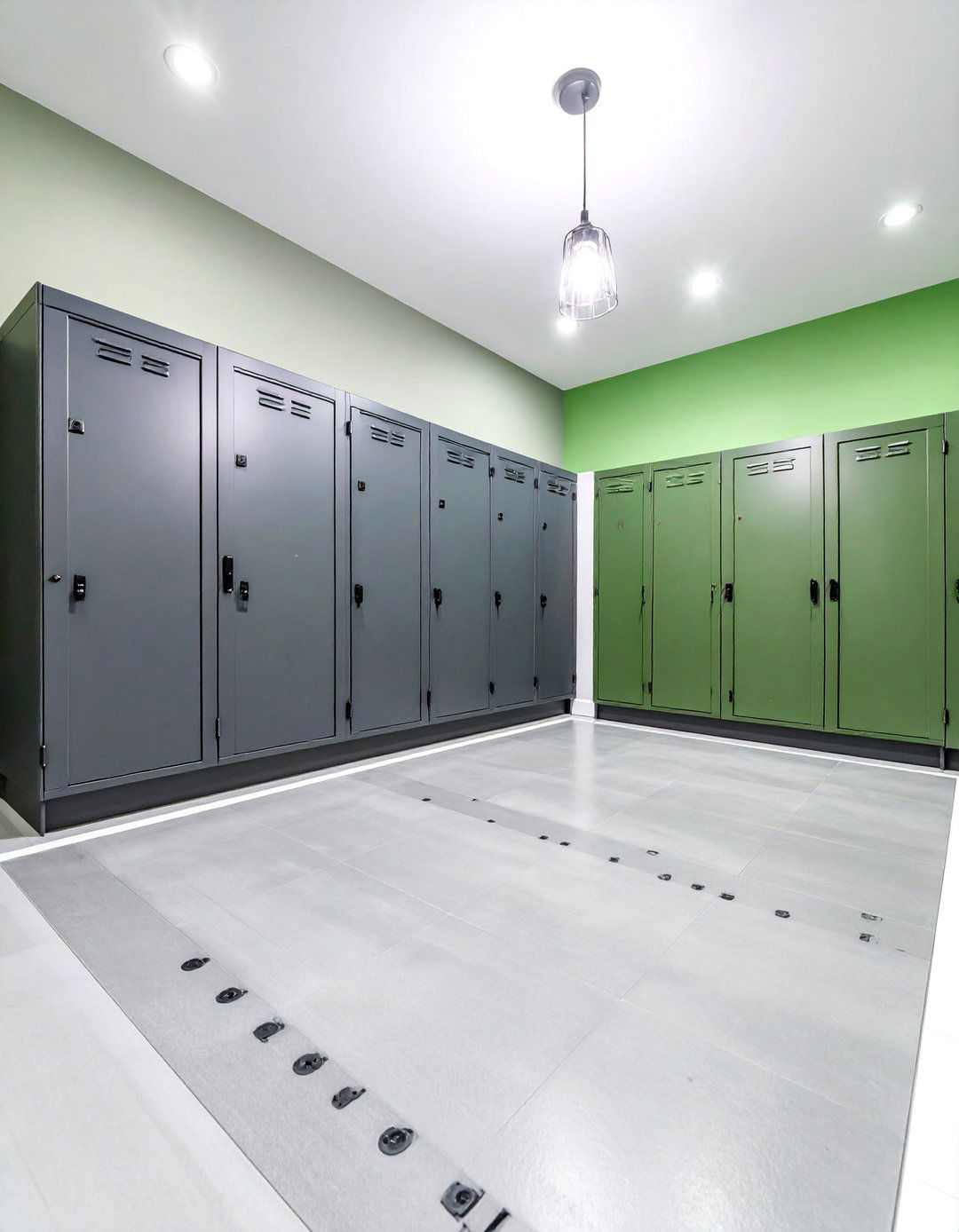 Concrete Mudroom Floor with Radiant Heating - 25 Mudroom Floor Ideas