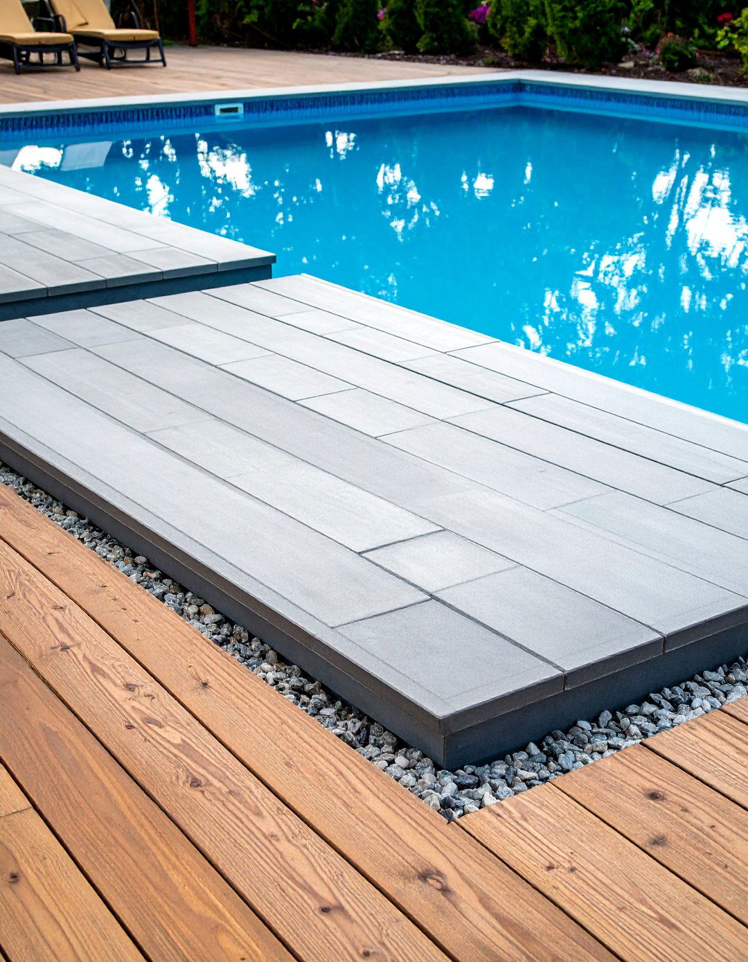 Concrete Pool Decking and Coping - 25 Concrete Garden Ideas