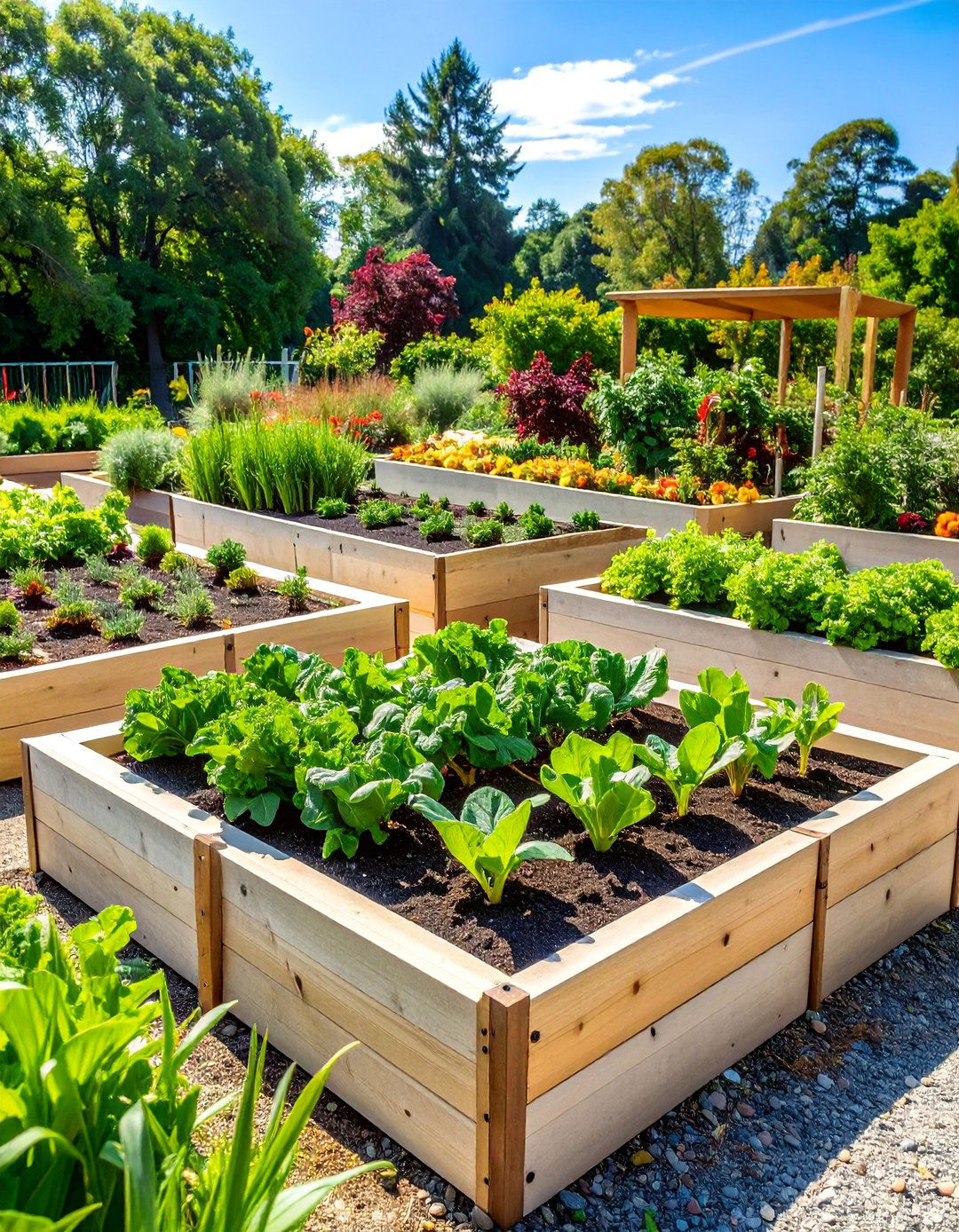 Concrete Raised Vegetable Gardens - 25 Concrete Garden Ideas