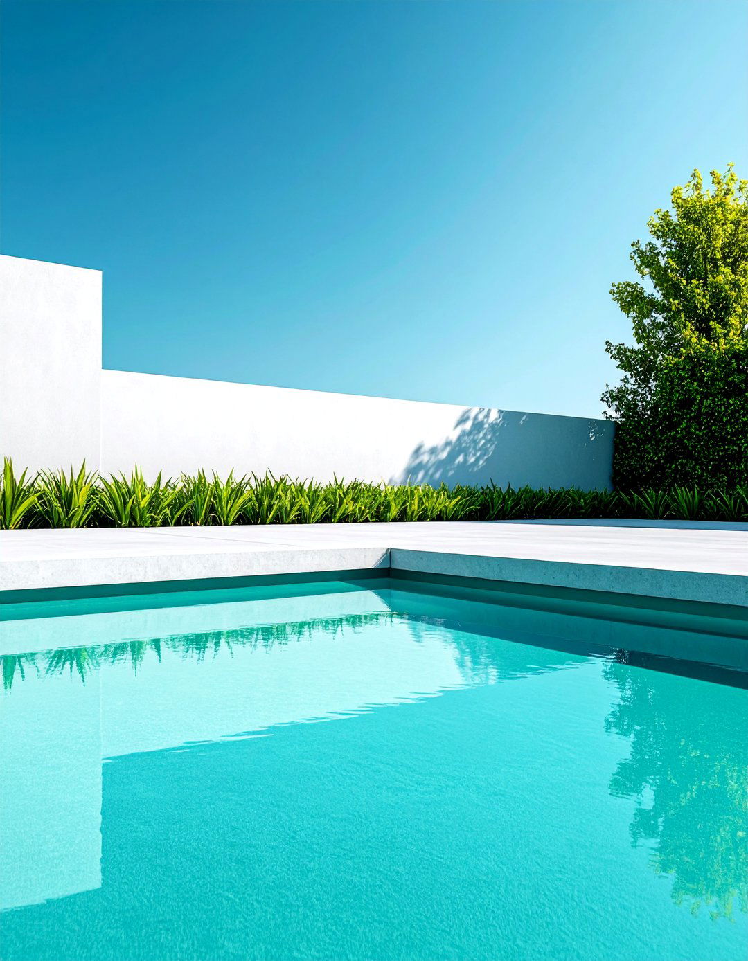 Concrete Slab Modern Edge - 25 Pond Edging Ideas