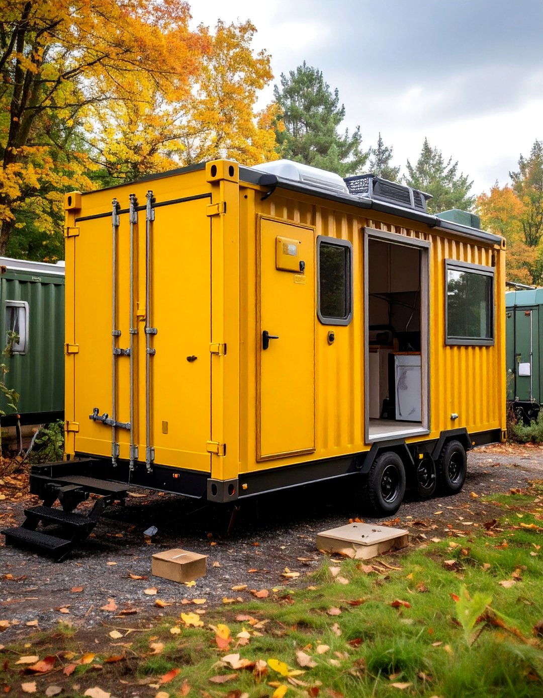 Container Emergency Response Shelter - 25 Container Home Ideas