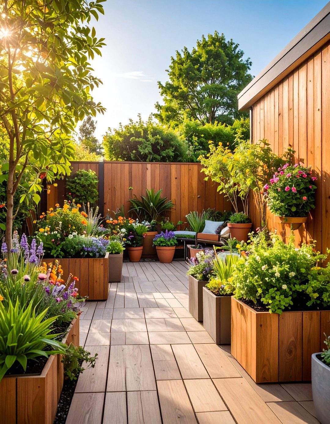 Container Garden Oasis - 25 Garden Ideas