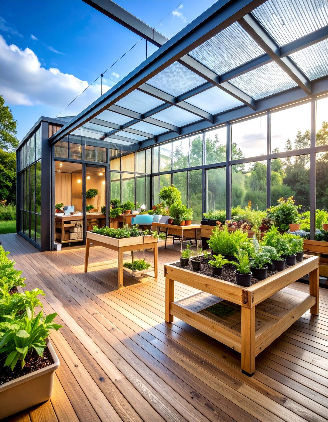 Container Garden Studio Greenhouse - 25 Container Home Ideas