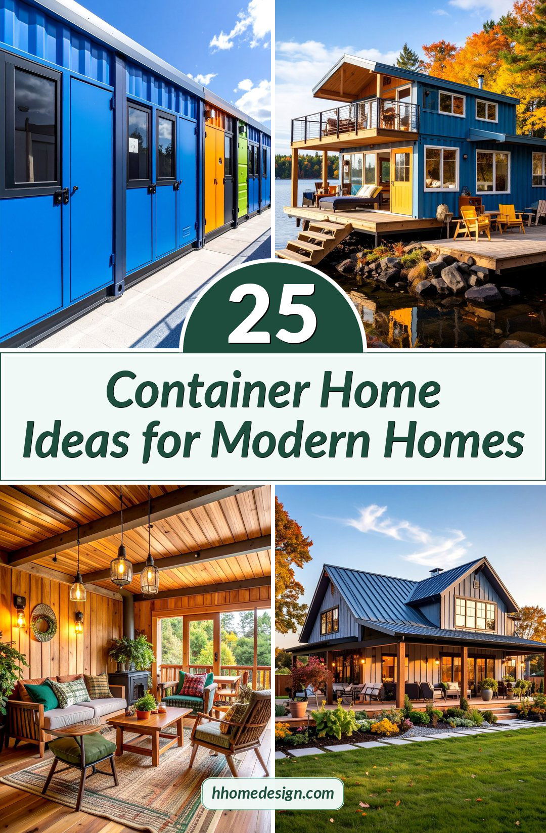 25 Container Home Ideas for Modern Homes