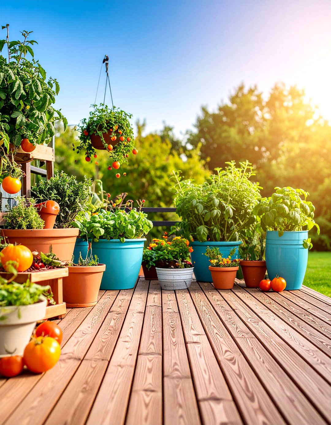 Container Patio Vegetable Garden - 25 Vegetable Garden Ideas
