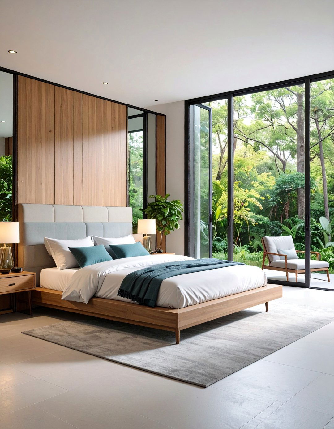 Contemporary Aluminum Frame Doors - 25 closet door ideas