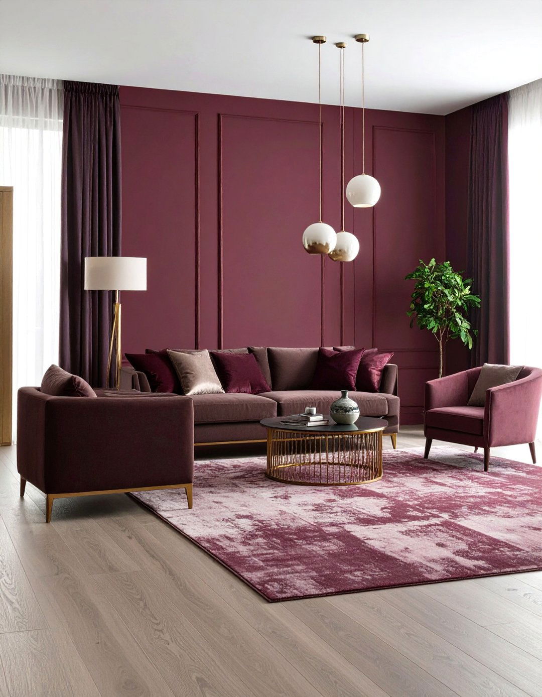 Contemporary Color Drenched Environments - 25 Contemporary Interior Design Style Ideas
