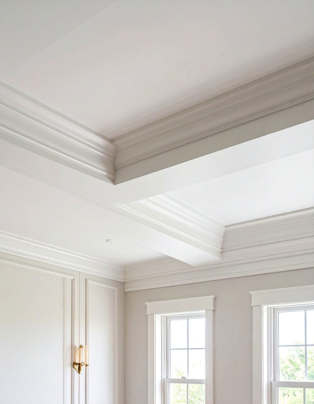 Contemporary Cove Crown Molding - 25 Crown Molding Ideas