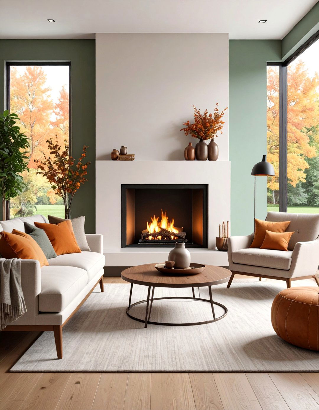 Contemporary Craftsman with Steel Accents - 25 Craftsman-style Fireplace Ideas