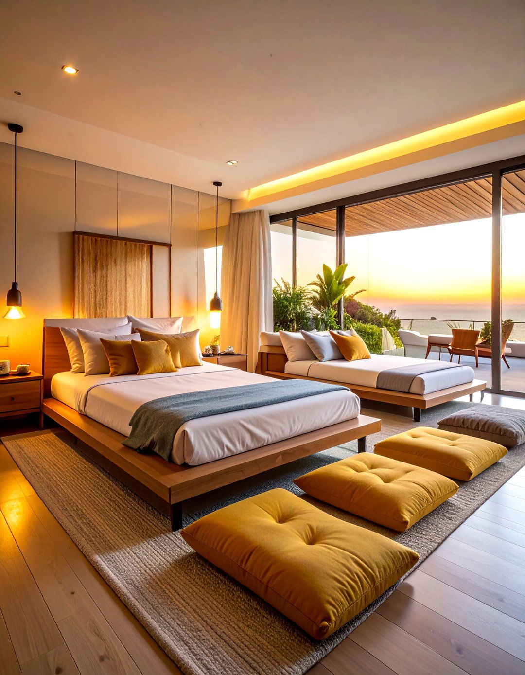Contemporary Low Profile Furniture Style - 25 Contemporary Interior Design Style Ideas