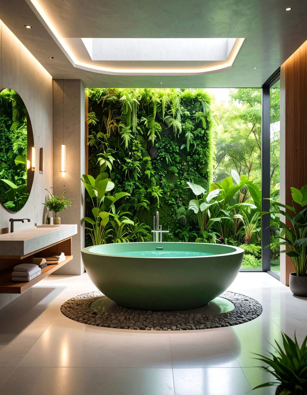 Contemporary Minimalist Spa Room - 25 Spa Room Ideas