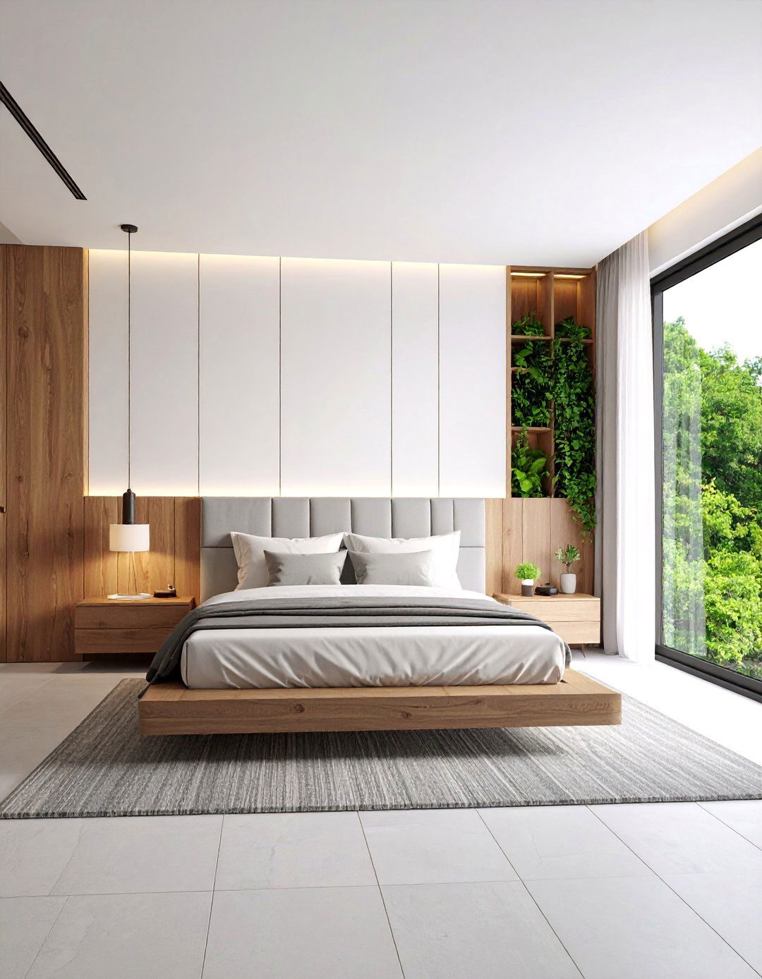 Contemporary Primary Bedroom with Built In Storage Solutions - 25 Primary Bedroom Ideas