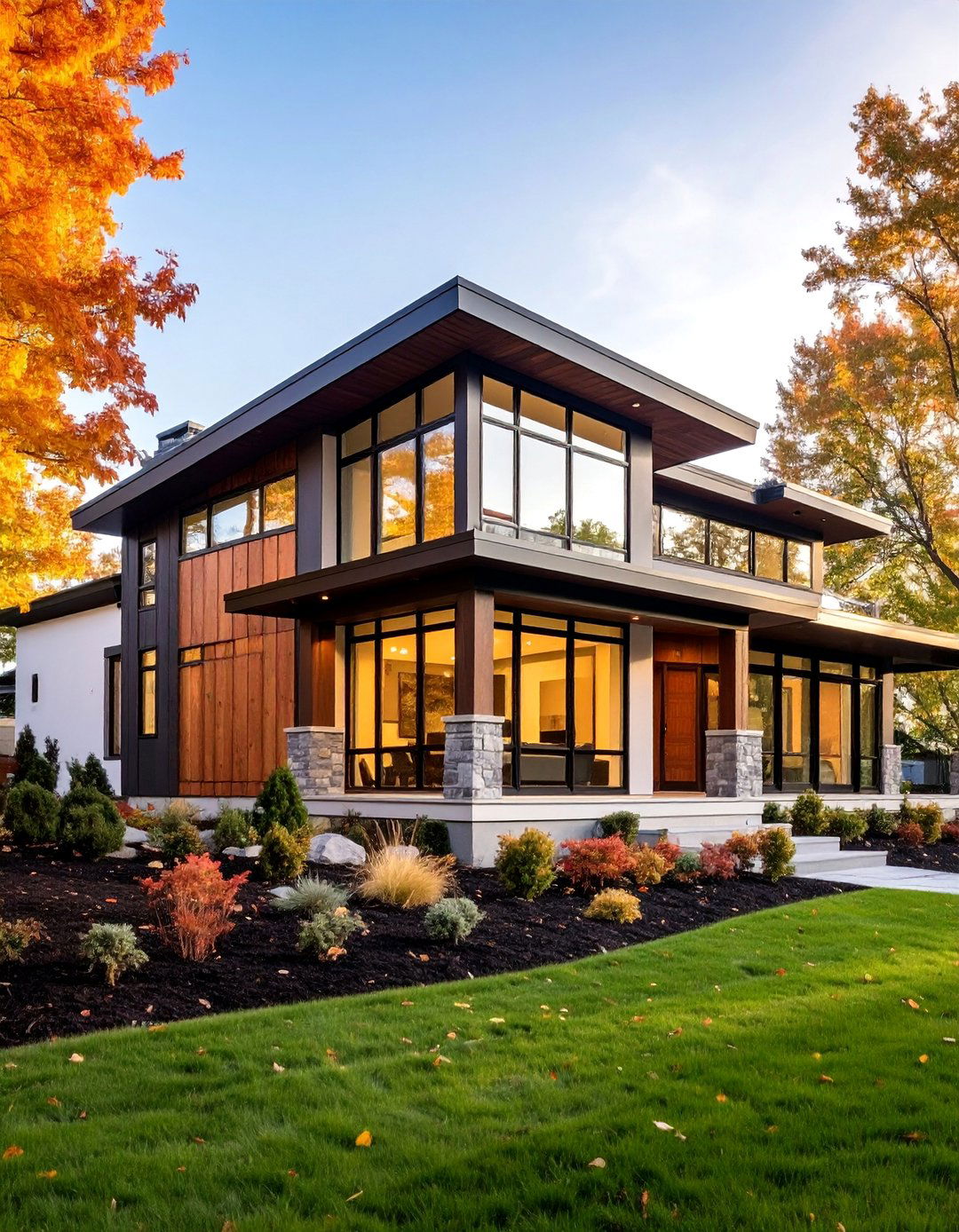 Contemporary Ranch Design - 25 1980s House Exterior Ideas