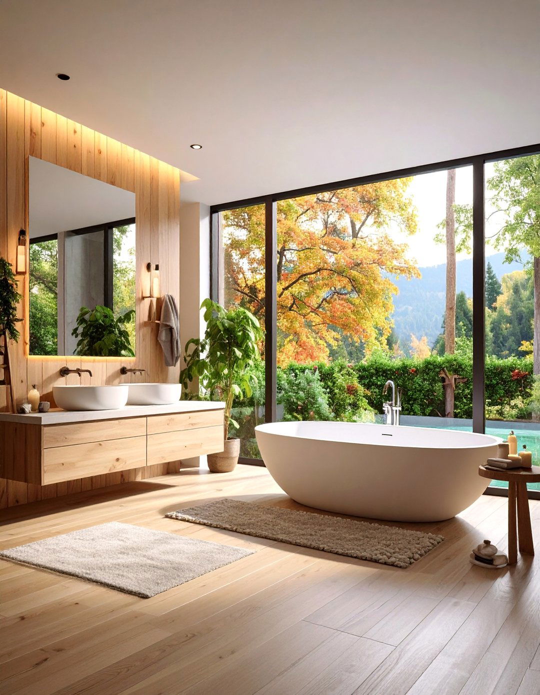 Contemporary Spa Bathroom - 25 Cozy Bathroom Ideas