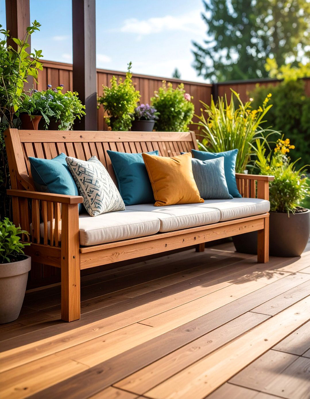 Convertible Bench Outdoor Plant Stand - 25 Outdoor Plant Stand Ideas