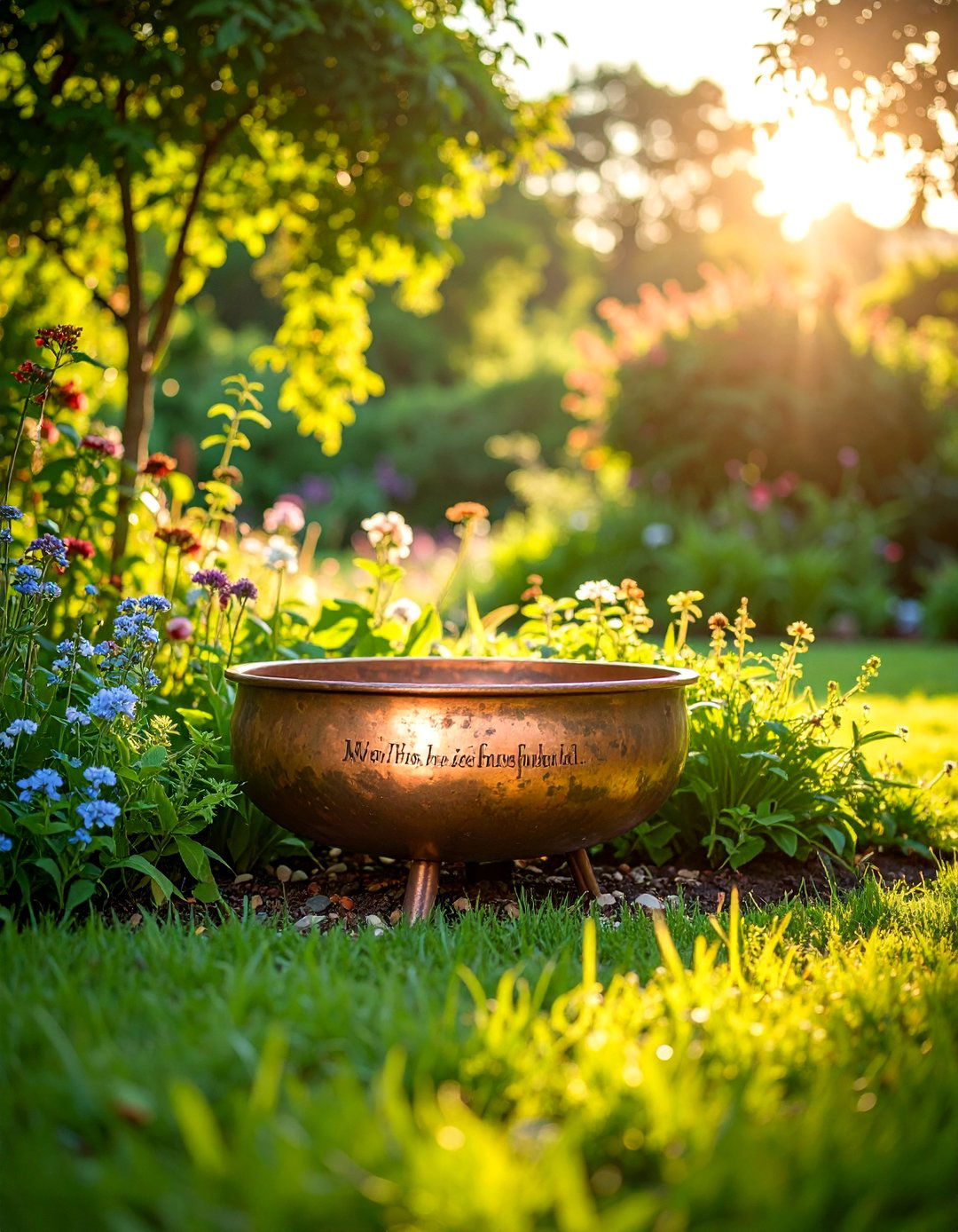 Copper Garden Quote Plaques - 25 Garden Sign Ideas