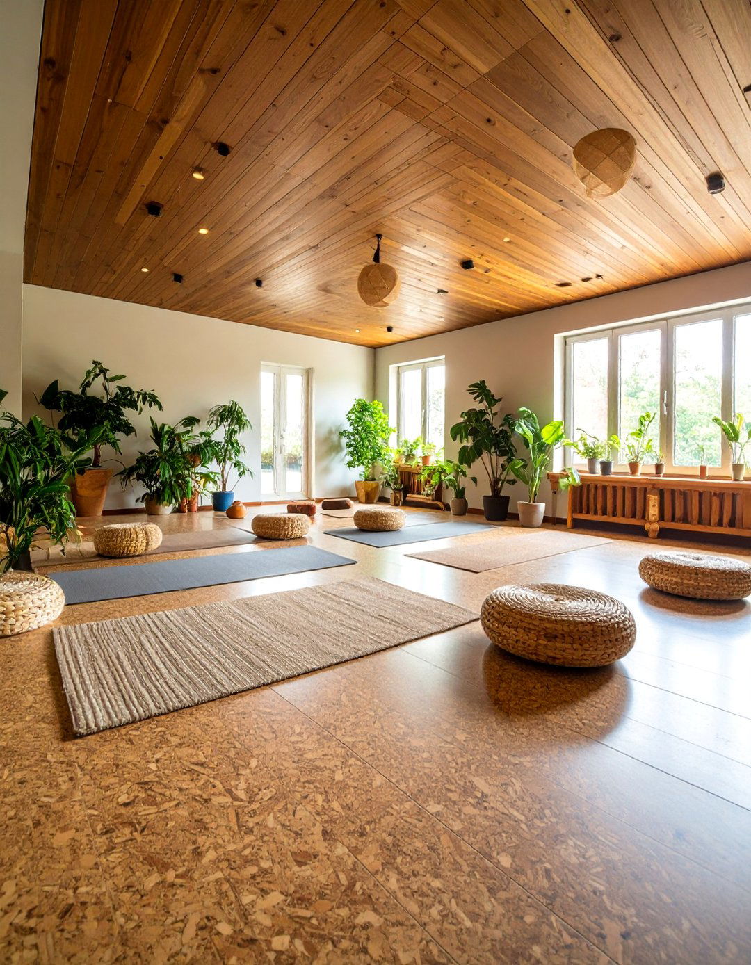 Cork Basement Floor - 25 Basement Floor Ideas