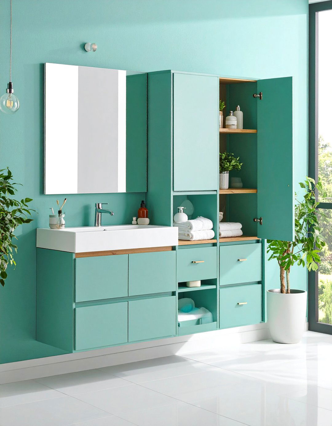 Corner Bathroom Medicine Cabinet - 25 Corner Cabinet Ideas