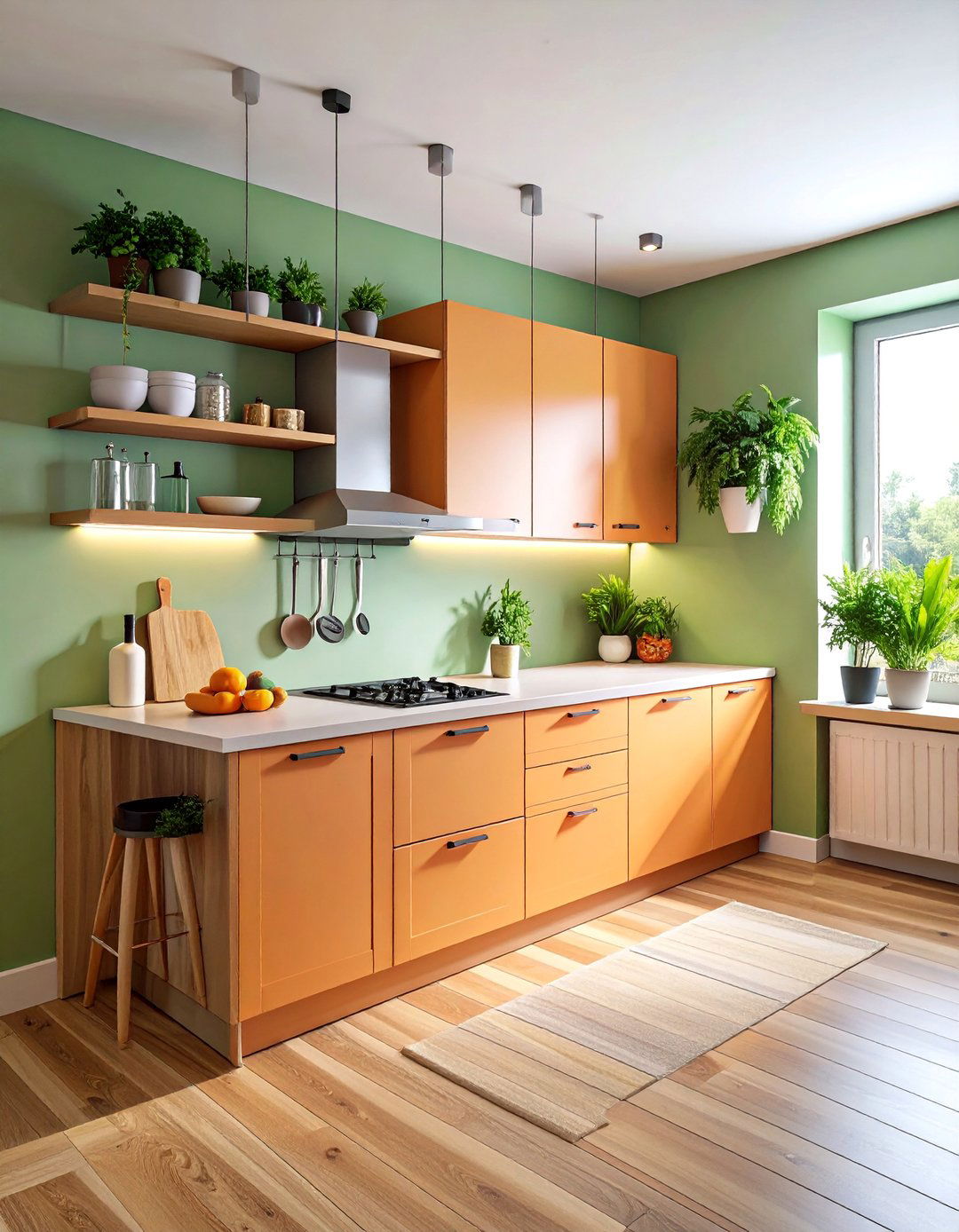Corner Built in Cutting Board Station with Prep Workflow - 25 Kitchen Corner Ideas