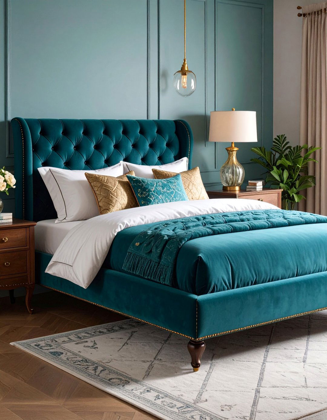 Corner Daybed with Tufted Upholstery - 25 Corner Bed Ideas