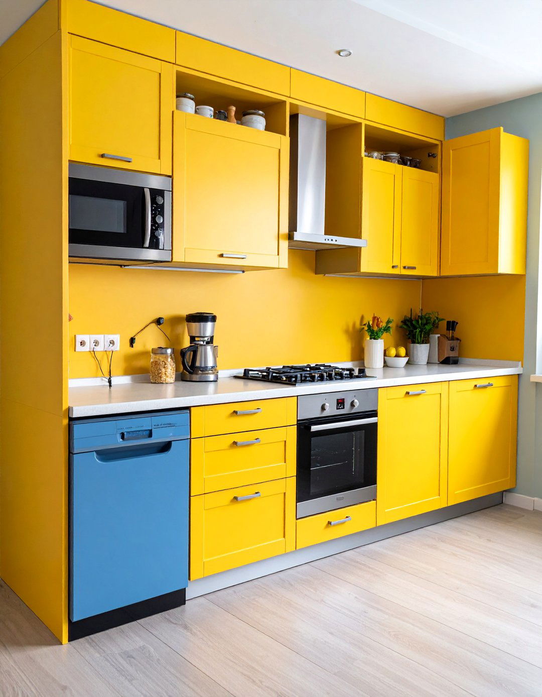 Corner Kitchen Appliance Garage - 25 Corner Cabinet Ideas