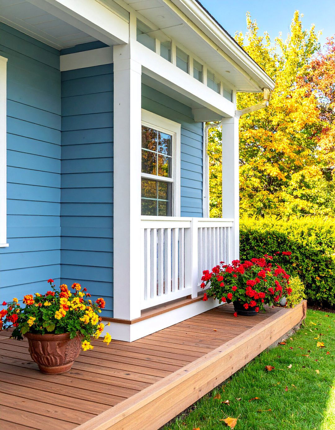 Corner Lattice Accent Features - 25 Deck Lattice Ideas