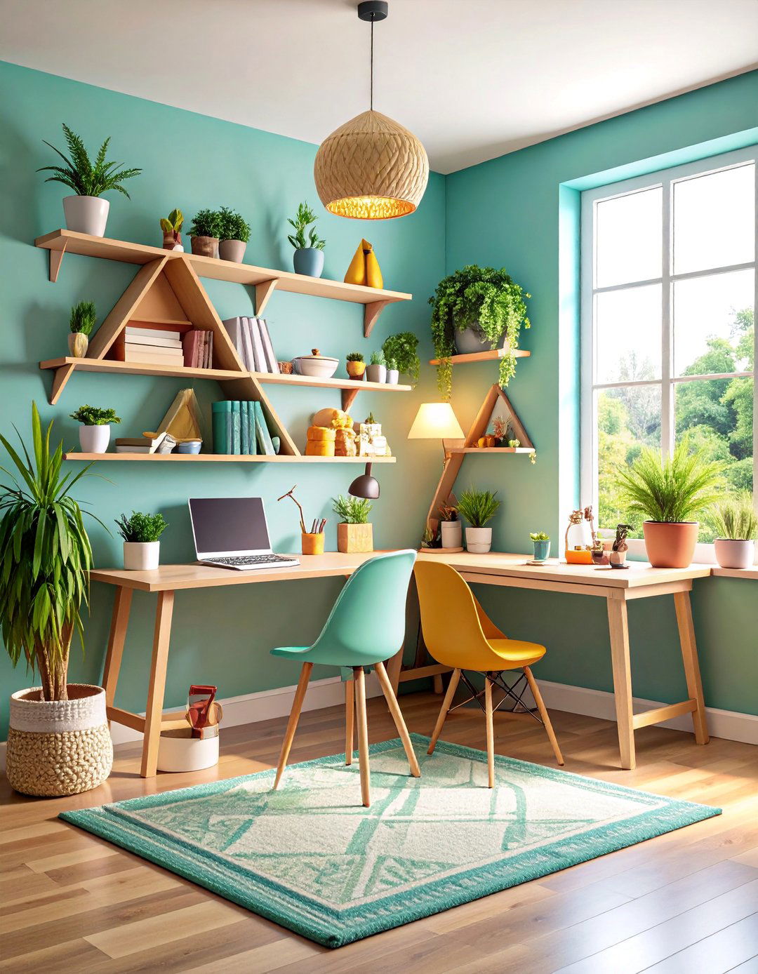 Corner Nook Transformation - 25 Small Craft Room Ideas