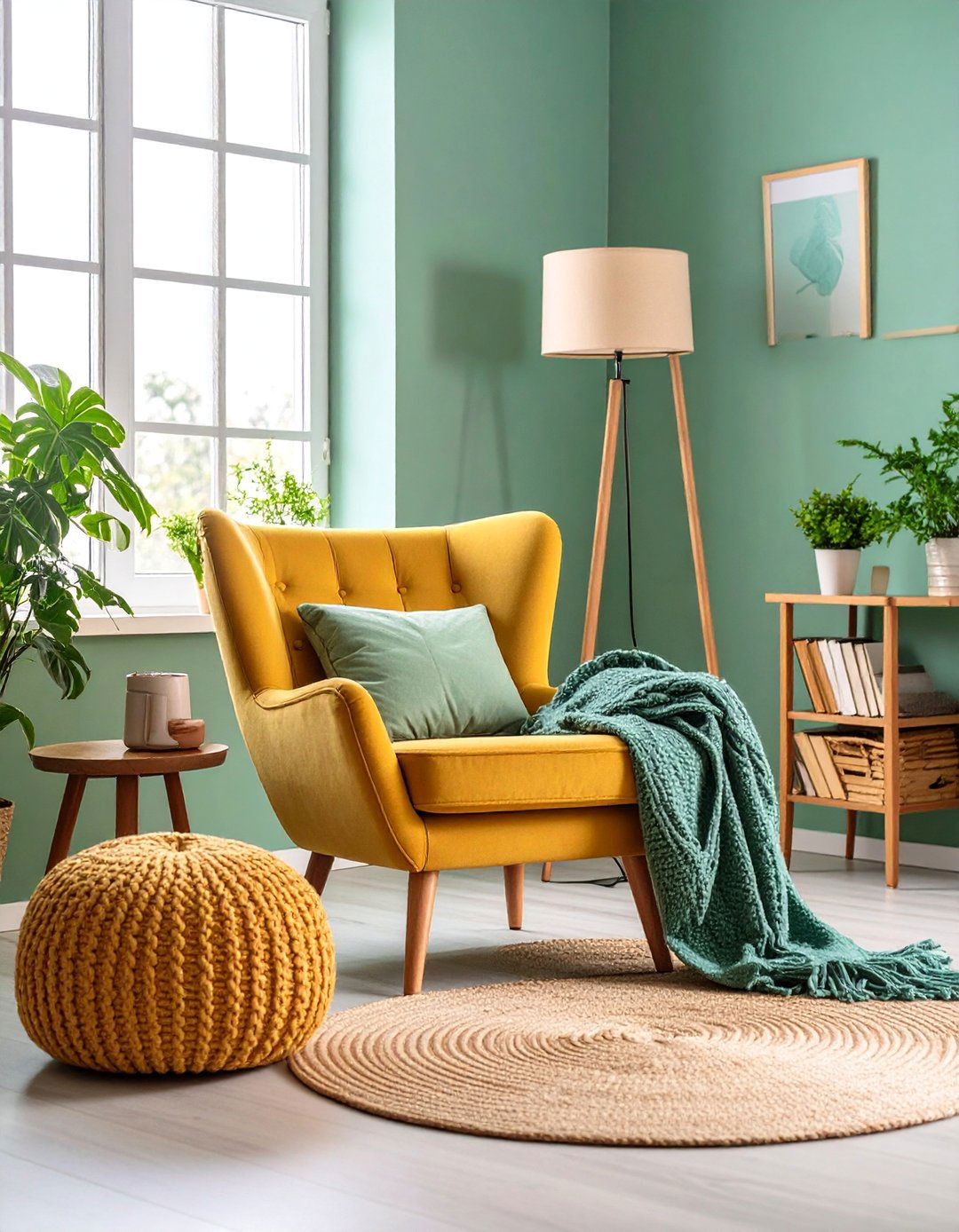 Corner Reading Nook Living Room - 25 Budget Apartment Living Room Ideas