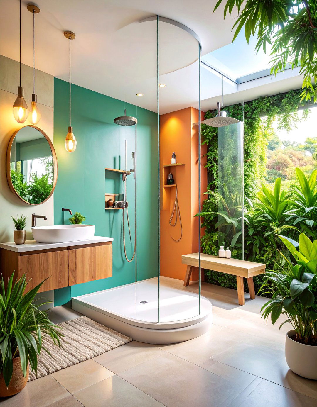 Corner Shower Sanctuary for Small Bathrooms - 25 Bathroom Remodel Ideas