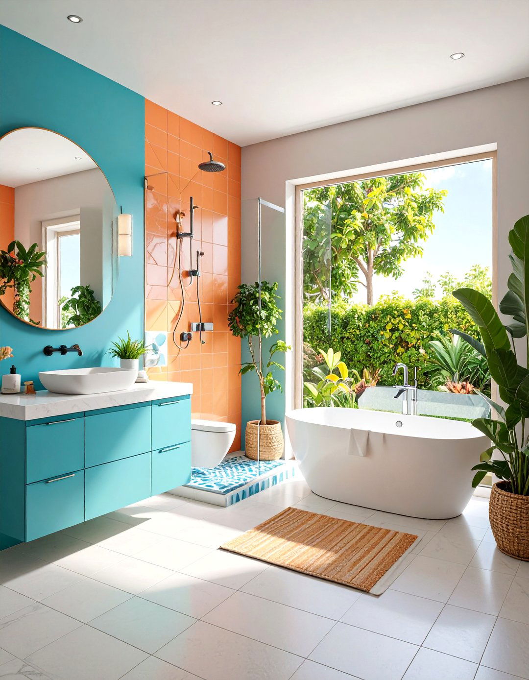 Corner Space Optimization Strategy - 25 Ensuite Bathroom Ideas