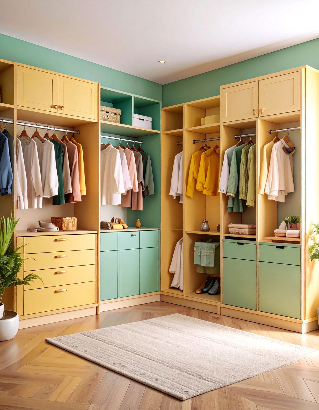 Corner Storage Dressing Room Solutions - 25 Dressing Room Ideas