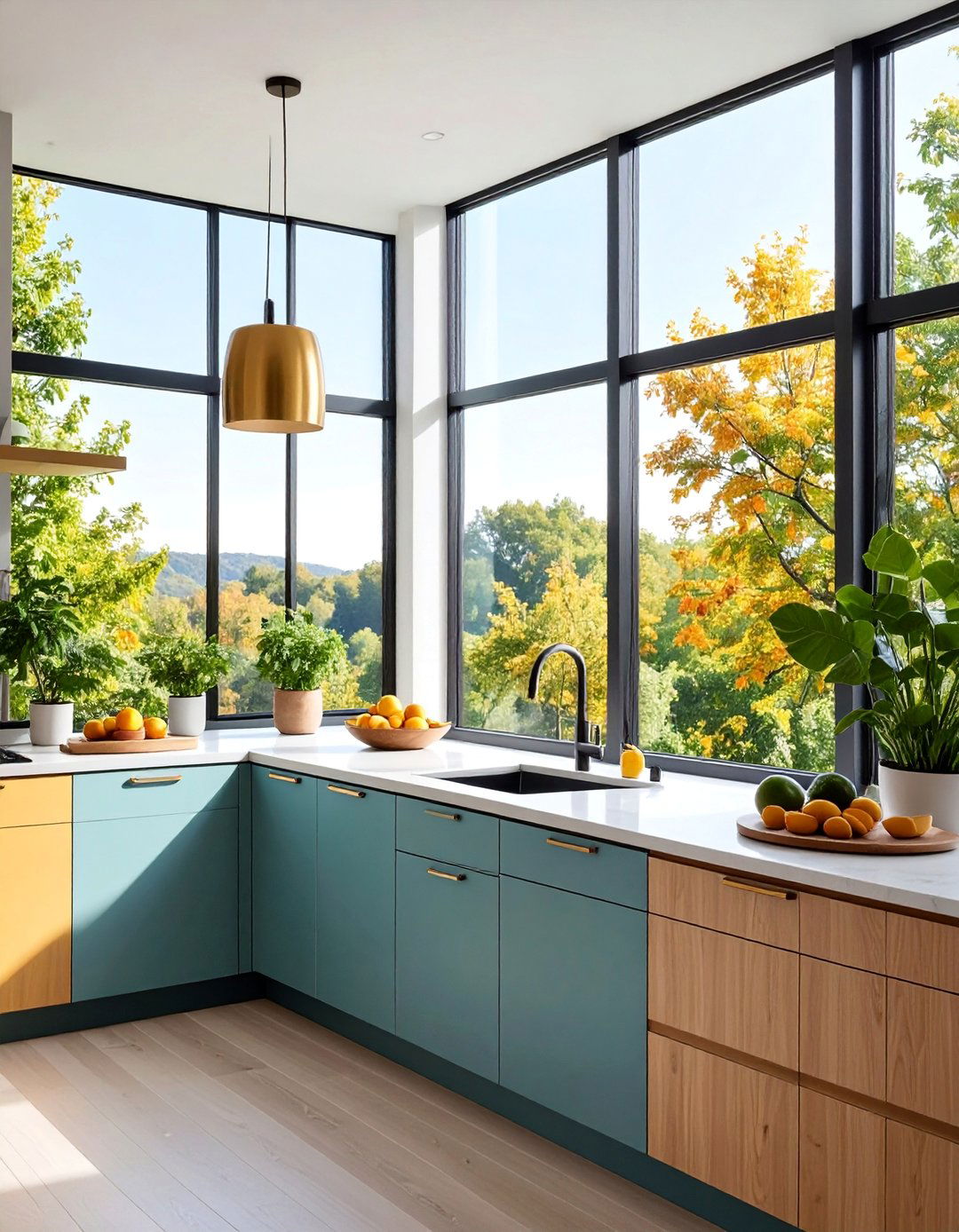 Corner Window Glass Walls - 25 Kitchen Window Ideas Over Sink
