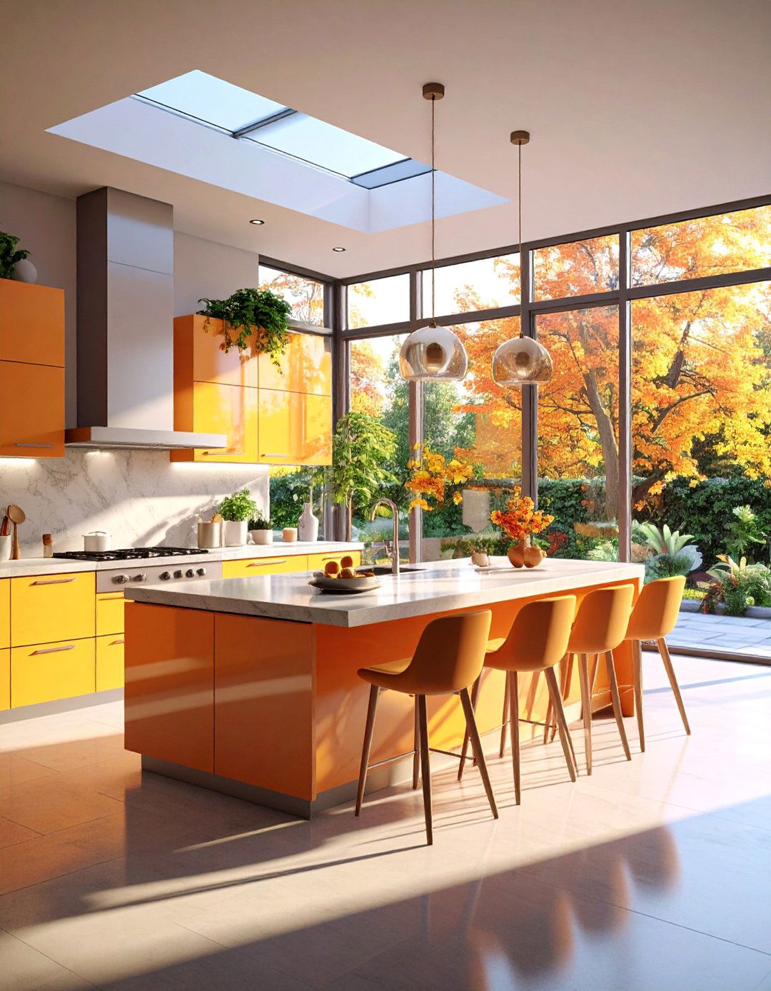 Corner Window Wraparound Design - 25 Kitchen Window Ideas