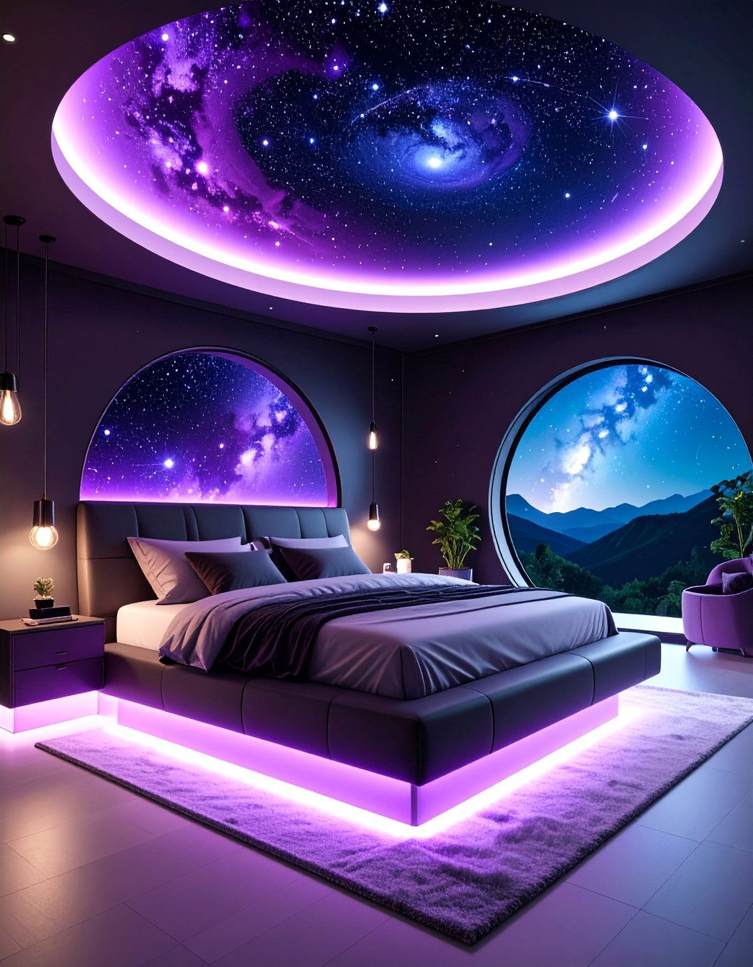 Cosmic Void Dark Matter Space - 25 Space-themed Room Ideas