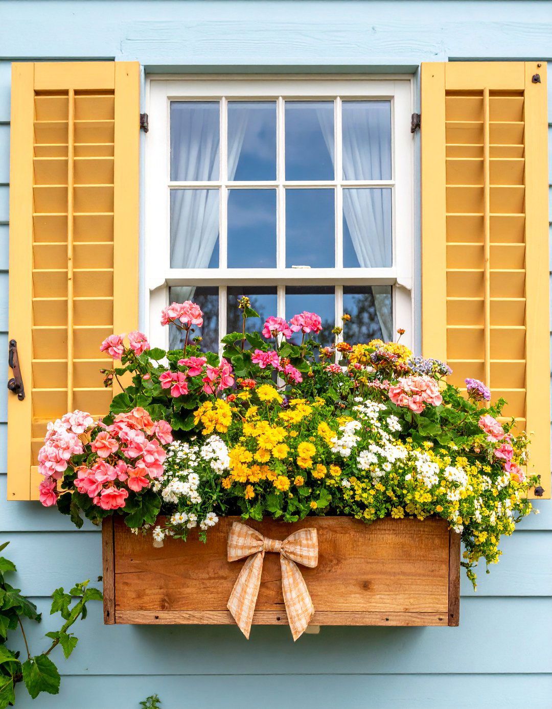 Cottage Style Window Box Garden - 25 window box ideas