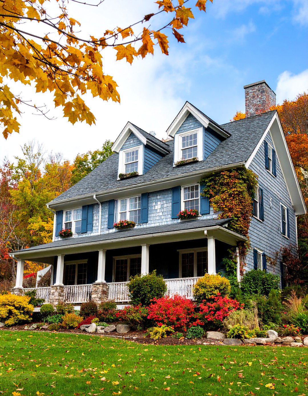 Cottage with Dormer Window Character - 25 Cottagecore House Exterior Ideas