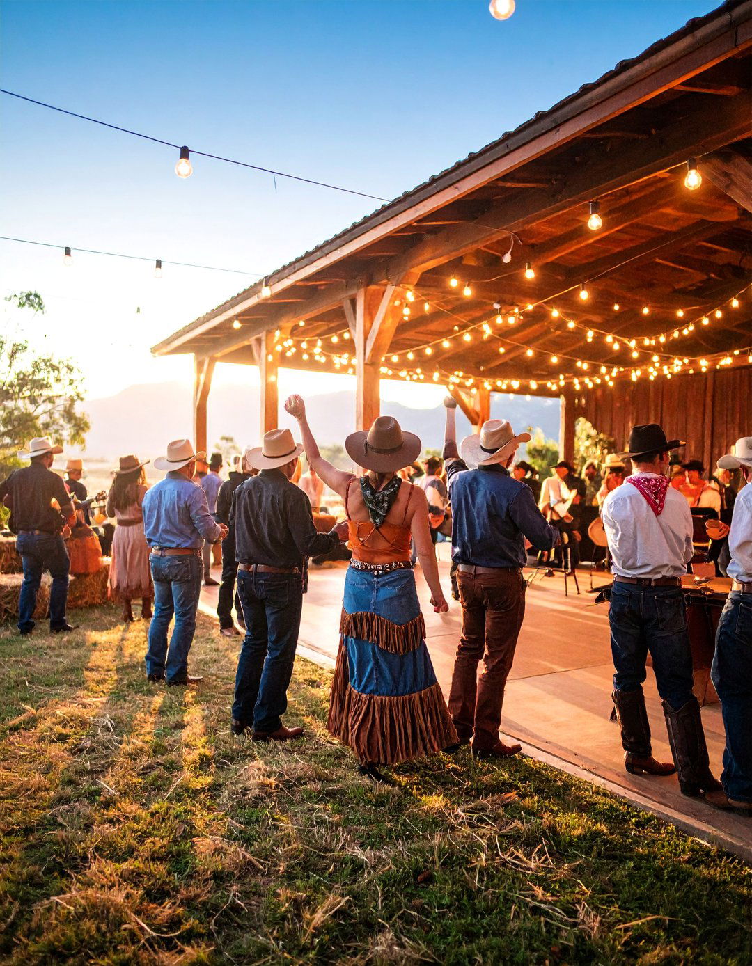 Country Music and Line Dancing Reception - 25 Western Wedding Ideas